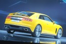 Audi Sport quattro concept auf der Internationalen Automobil-Ausstellung 2013 auf der Frankfurter Automobilmesse IAA 2013