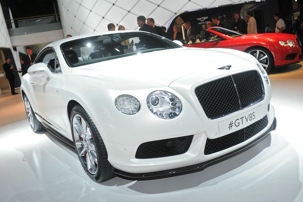 Die Frontpartie des Bentley Continental GT V8 S