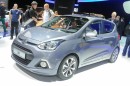 Hyundai i10 auf der Frankfurter Automobilmesse IAA 2013