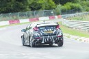 Getarnter Honda Civic Type R auf der Nürburgring-Nordschleife