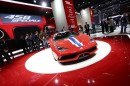 Roter Ferrari 458 Speciale mit 605 PS auf der IAA in Frankfurt
