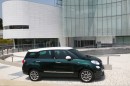 Der neue Fiat 500L Living in Dunkel Grün