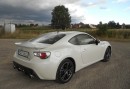 Die Heckpartie des Sportcoupes Toyota GT86