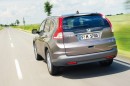 Die Heckpartie des 120 PS starken Honda CR-V 1.6 i-DTEC