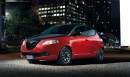 Lancia Ypsilon S im Momodesign in rot schwarz 2013