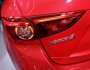 Die Rückleuchten des Mazda3