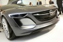 Der Kühlergrill des Opel Monza Concept