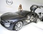 Der Flügeltürer Opel Monza Concept bei der Vorstellung