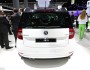 Modellgepflegter Skoda Yeti in weiß auf der IAA in Frankfurt