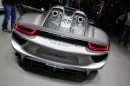 Porsche 918 Spyder auf der Auto Show IAA in Frankfurt