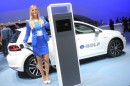 VW e-Golf auf der Internationalen Automobil-Ausstellung 2013