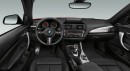 Der Innenraum des BMW 2er Coupé