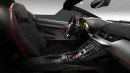 Blick ins Innere des Lamborghini Veneno Roadster