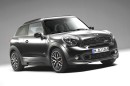 Mini in der Farbe Frozen Black metallic