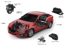 Die Komponenten des Mazda3 Skyactiv-CNG