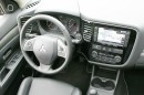 Der Innenraum des Mitsubishi Outlander CW0