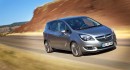 Opel Meriva 2014er Facelift in der Frontansicht