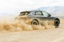 Der Porsche Macan dreht in der Wüste seine Runden
