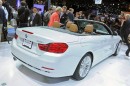 Die Heckpartie des BMW 4er Cabriolet
