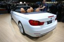 Die Heckpartie des BMW 4er Cabriolet