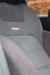 Die Sitze des Nissan Juke Nismo in Wildleder