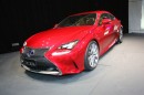 Die Frontpartie des Sportcoupe Lexus RC