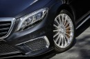 Die Felgen des 2014 Mercedes-Benz S 63 AMG