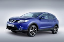 Nissan Qashqai in Blau von 2014 Exterieur Aufnahme