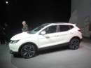 Nissan Qashqai bei der Vorstellung in England