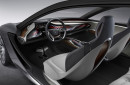 Die Sitze und das Cockpit des Opel Monza Concept