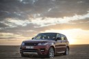 Rekord für den Range Rover Sport im Sand