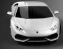 weißer Lamborghini Huracàn 2014 in der Frontansicht