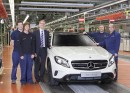 Kompakt-SUV Mercedes-Benz GLA im Mercedes-Benz-Werk Rastatt