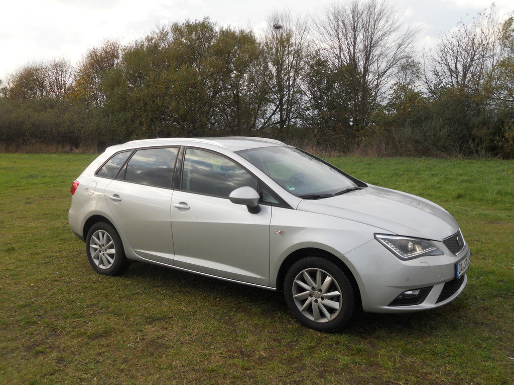 Fotoaufnahme vom Kleinwagen-Kombi Seat Ibiza ST 1.2 TDI