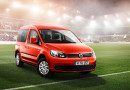 Sondermodell Volkswagen Caddy Soccer 2014 in rot