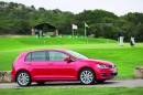 Volkswagen Golf AU - die siebte Generation des Kompaktmodells in rot