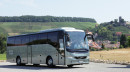 Der Reisebus Volvo 9700, Standaufnahme, Seitenansicht