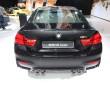 schwarzer BMW M4 Coupé auf der Detroit Motorshow 2014