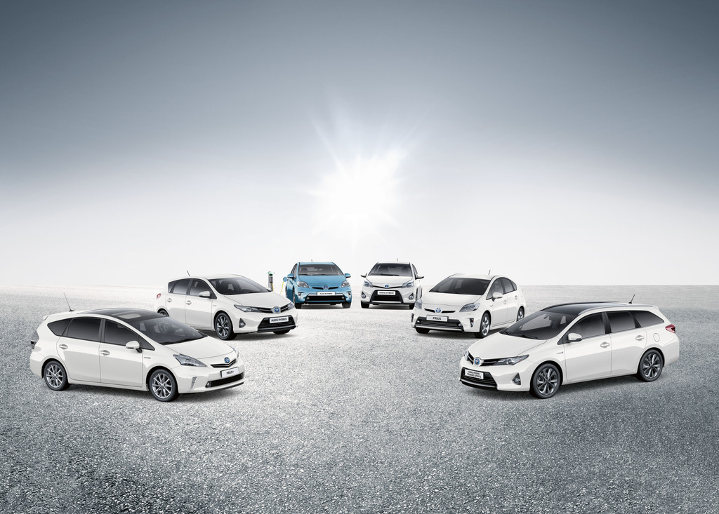 Die Modelle von Toyota mit Hybridantrieb