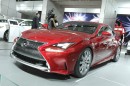 Der Auftritt des Lexus RC F auf der Detroit Autoshow 2014