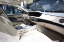 Das Interieur des Mercedes-Benz S600 mit viel Luxus