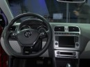 Das Cockpit und Navi des Volkswagen Polo Facelift 2014
