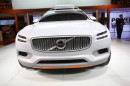 Der Kühlergrill des Konzeptautos Volvo Concept XC Coupé