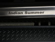 Der Schriftzug des Jeep Wrangler Unlimited „Indian Summer“