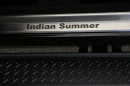 Der Schriftzug des Jeep Wrangler Unlimited „Indian Summer“