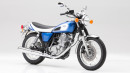 Die Yamaha SR 400 als 50th Anniversary