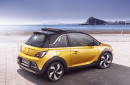Fotoaufnahme vom 2014er Opel Adam Rocks in gelb
