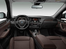 Mittelkonsole des BMW X3 Facelift Modelljahrgang 2014