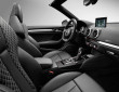 Die Sitze und das Armaturenbrett des Audi S3 Cabriolet