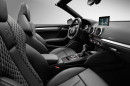 Die Sitze und das Armaturenbrett des Audi S3 Cabriolet